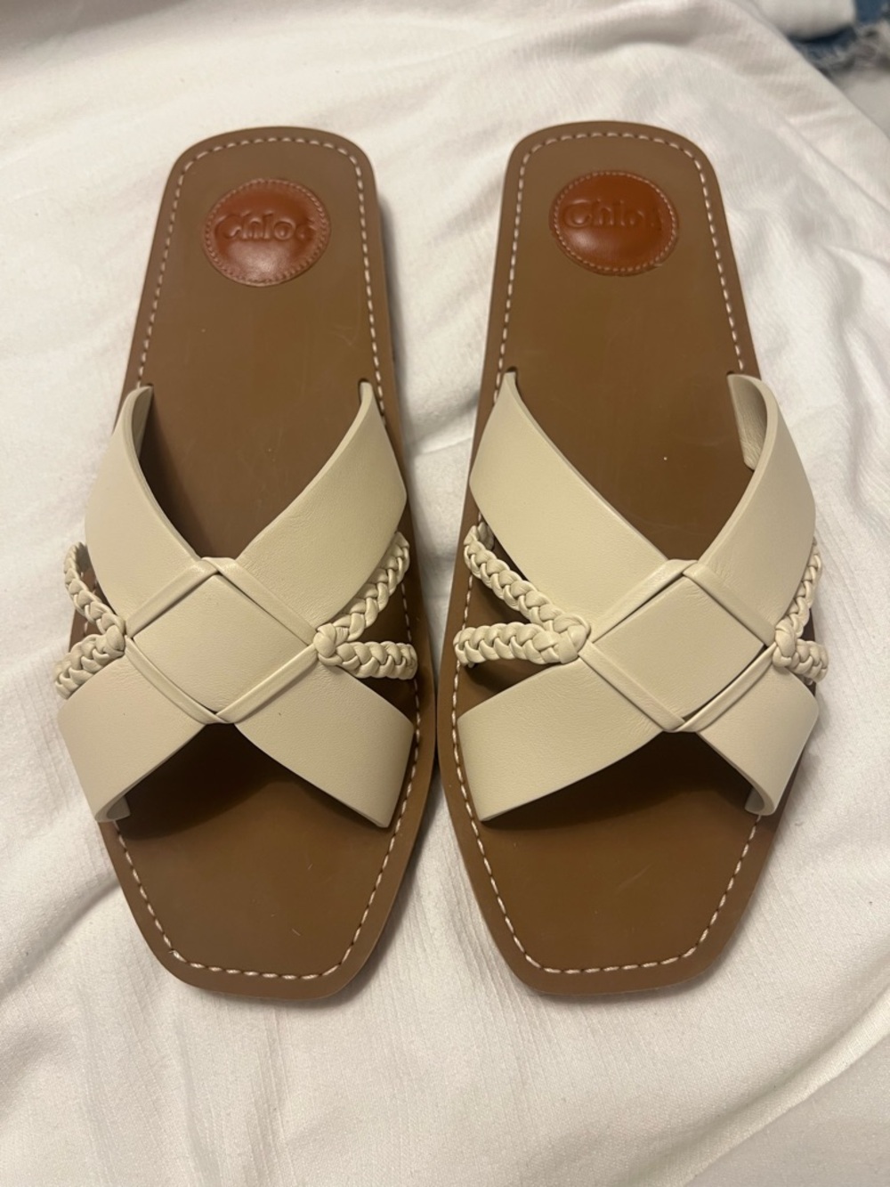 Chloe woody sandal